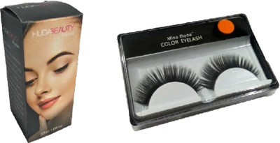 

Miss Boss hb primer 30ml and false eyelashes 1 pair (black) combo(Set of 2)
