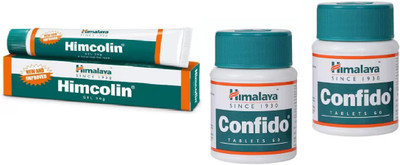 

Himalaya Himcolin Gel & Confido Tablet(Set of 3)