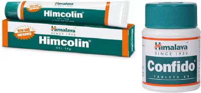 

Himalaya Himcolin Gel & Confido Tablet(Set of 2)