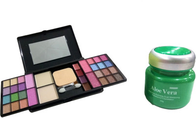 

Miss Boss fashion makeup kit and kb aloevera waterproof foundation 50gm combo(Set of 2)