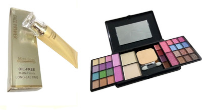 

Miss Boss fashion makeup kit and Oil-Free Long-Lasting Matte Finish Face Primer - 40 ml combo(Set of 2)