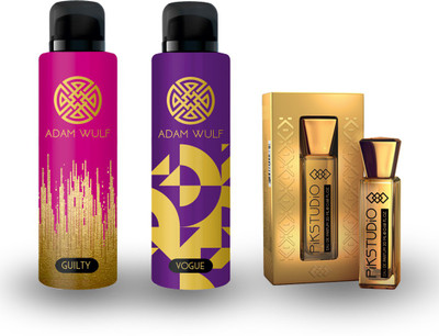 

Adam Wulf DEODORANT 150 ML + 20 ML(Set of 3)