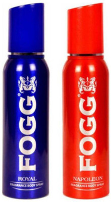

Fogg royal and Napoleon Body Spray - For Men & Women(120 ml, Pack of 2)