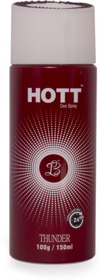 

HOTT THUNDER Deodorant for Men- 150ml Body Spray - For Men(150 ml)