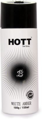 

HOTT WHITE AMBER Deodorant for Men- 150ml Body Spray - For Men(150 ml)
