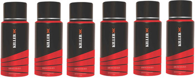 

Killer Obsession Deodorant 150ML Each (Pack of 6) Deodorant Spray - For Men & Women(900 ml, Pack of 6)