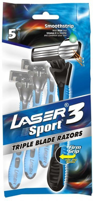 

Laser Smoothstrip Disposable Razor(Pack of 5)