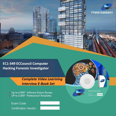 

PTNR01A998WXY EC1-349 ECCouncil Computer Hacking Forensic Investigator Complete Video Learning Interview E-Book Set(DVD)