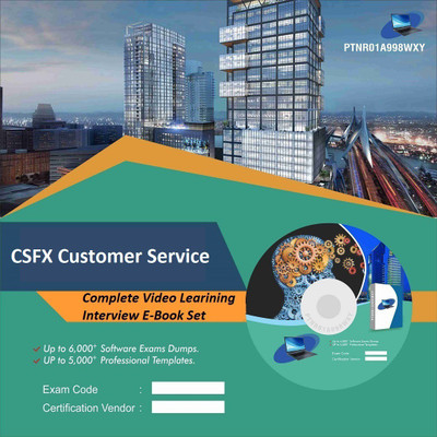 

PTNR01A998WXY CSFX Customer Service Complete Video Learning Interview E-Book Set(DVD)