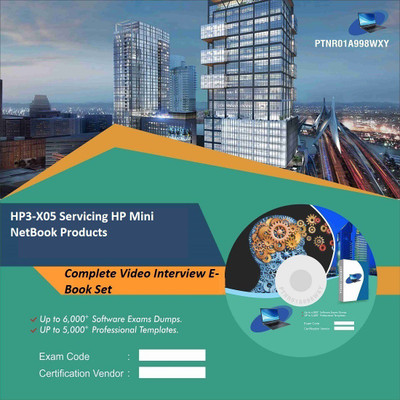 

PTNR01A998WXY HP3-X05 Servicing HP Mini NetBook Products Complete Video Interview E-Book Set(DVD)