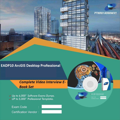 

PTNR01A998WXY EADP10 ArcGIS Desktop Professional Complete Video Interview E-Book Set(DVD)