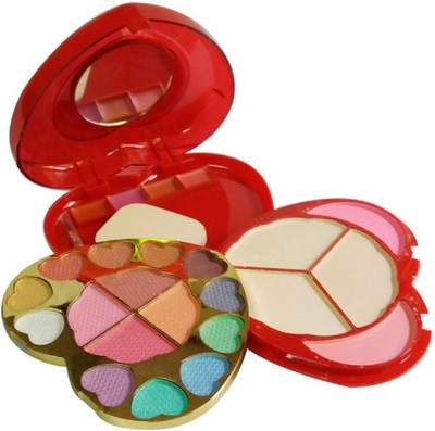 

VUNE 15eyeshadow, 2Blusher, 3Compact, 4lipcolor, Makeup kit (Multi colors) 50 g(Red)