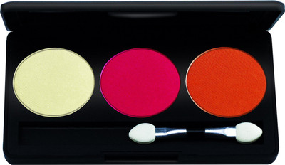 

GlamGals 3 Color Matte Eye shadow case 9 g(Multi)