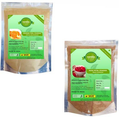 

Fedele Rose Petals & Orange Peel Herbal Powder For Skin Combo Pack 2(454 g)