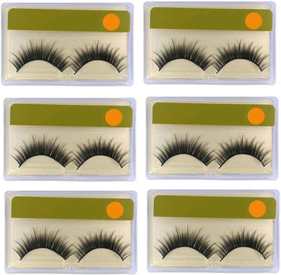 

One Personal Care Baby Doll Eyelashes | Dense | As Natural As Your Own (6 Pair)(Pack of 12)