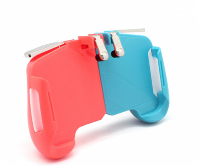 

BUY SURETY 2 in1 Mobile Game Colorful AK16 Gamepad Controller Handle L1R1 Shooter Trigger Fires Button PUBG Mobile Game Controllers, [Upgrade] Sensitive Shoot Aim Multiple Color Combinations Gaming Grip with Gaming Trigger for PUBG/Rules of Survival for A