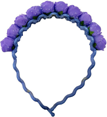 

MorningGlory Purple Handmade Colorful Headbands for Girls Head Band(Purple)
