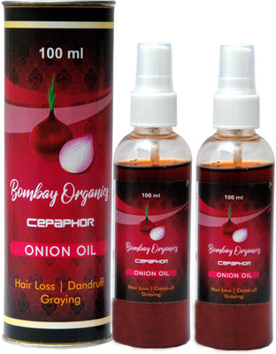 

CEPAPHOR Organic Onion Oil 2 Bottles Hair Oil(200 ml)