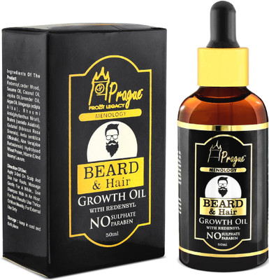 

Prague Menology Beard Growth Oil with Redensyl (50 ml) Hair Oil(50 ml)
