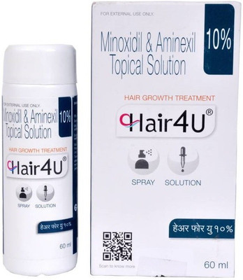 

Glenmark Hair 4 u 10 % usp Solution(60 ml)