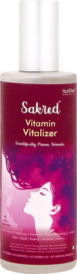 

NutriOrro Sakred Vitamin Vitalizer - Enriched With Argan, Jojoba, Moringa, Rosehip And 5 Other Essential Oils(100 ml)