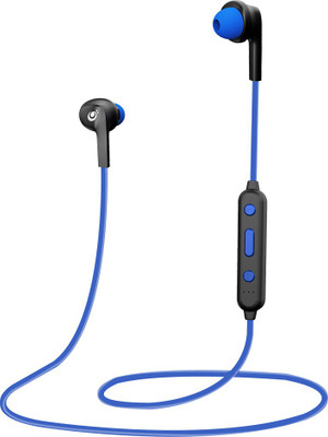 Clef N100BT Bluetooth Headset(Blue, Black, In the Ear)
