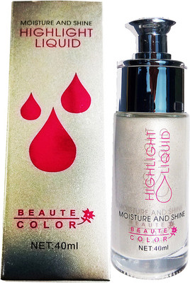 Beaut Silver Color Highlighter Bottle Highlighter(Silver)