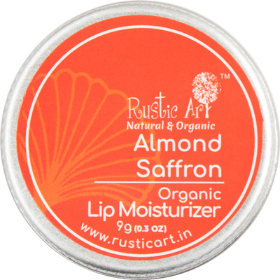 

Rustic Art Almond Saffron Lip Moisturizer Almond Saffron(Pack of: 1, 9 g)