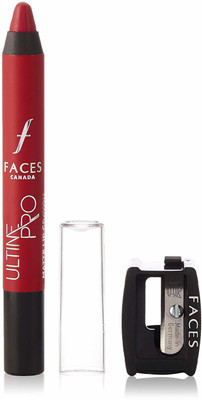 

Faces Ultime Pro Matte Lip Crayon With Sharpener, Put Me On 13, 2.8g(red)