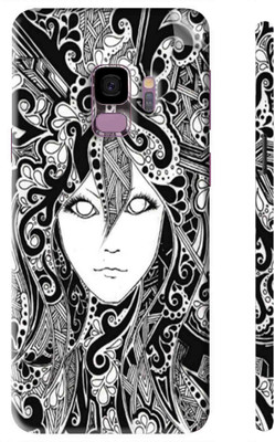 Snooky Samsung Galaxy S9 Plus Mobile Skin(Black)