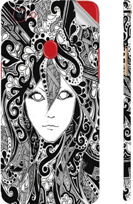 Snooky OPPO F7 Mobile Skin(Black)