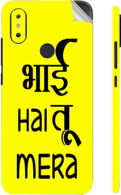 Snooky Mi A2 Mobile Skin(Yellow)