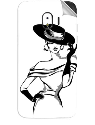 Snooky Samsung Galaxy J2 2018 Mobile Skin(White)