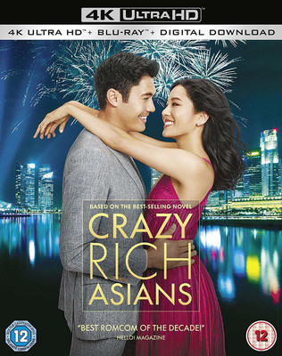 

Crazy Rich Asians (4K UHD + Blu-ray + Digital Download) (2-Disc Set) (Slipcase Packaging + Region Free + Fully Packaged Import)(4K(UHD) Blu-ray English)