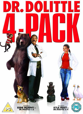 

Dr. Dolittle: The Complete 4 Movies Collection - Dr. Dolittle 1, 2, 3 & 4 (All Parts 1 to 4) (4-Disc Box Set) (Fully Packaged Import)(DVD English)