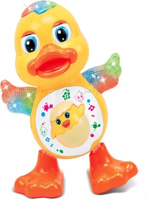 KBOOM Dancing Duck with Music & Flashing Lights (Yellow)(Yellow)