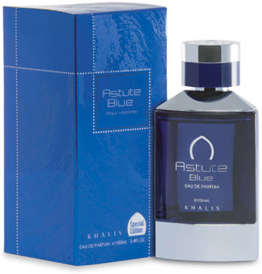

Khalis Perfumes Astute Blue Fragrance Spray - 100ml Eau de Parfum - 100 ml(For Men & Women)