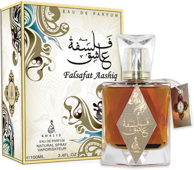 

Khalis Perfumes Falsafat Aashiq Fragrance Spray - 100ml Eau de Parfum - 100 ml(For Men & Women)