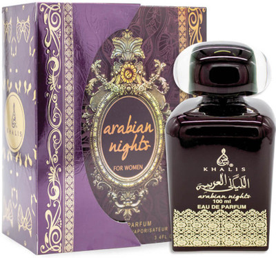 

Khalis Perfumes Arabian Nights Women Fragrance Spray - 100ml Eau de Parfum - 100 ml(For Women)