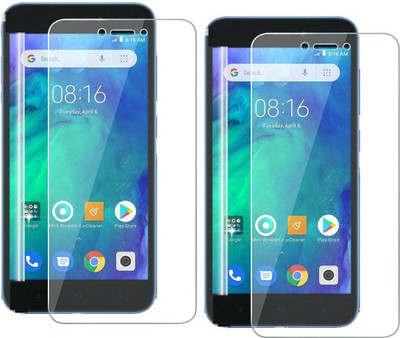 Bodoma Tempered Glass Guard for Mi Redmi Go(Pack of 2)