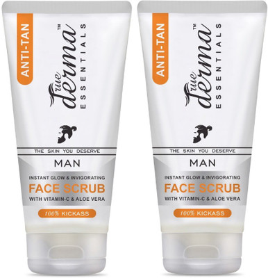 

True Derma Essentials Anti-Tan (Tan Removal) Invigoration Face Scrub(200 ml)