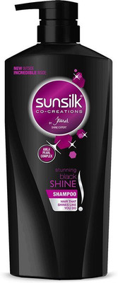 

Sunsilk Stunning Black Shine Shampoo 650 ml (Pack of 2)(1300 ml)