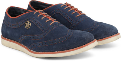 Provogue KSCC00003 Brogues For Men(Blue)