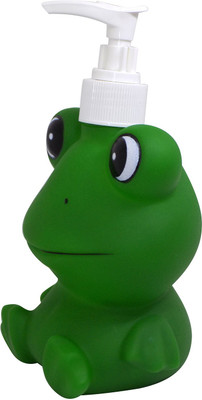 

MORGES Cartoon Character Liquid Soap Dispenser For Kids Bathroom Accessories(Green)