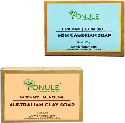 

Ionule Cambrian Soap Australian Clay Soap Combo of 2(200 g, Pack of 2)