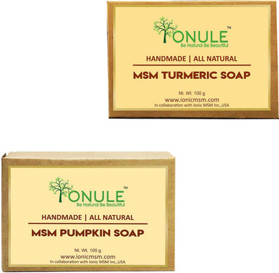 

Ionule Turmeric Soap Pumpkin Soap Combo of 2(200 g, Pack of 2)