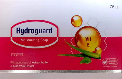 

Hydroguard Moisturizing Soap With Vitamin E, Butter & Aloe Vera Extract 75gm(75 g)