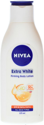 

Nivea Extra White Firming Body Lotion - SPF 50 PA+(125 ml)