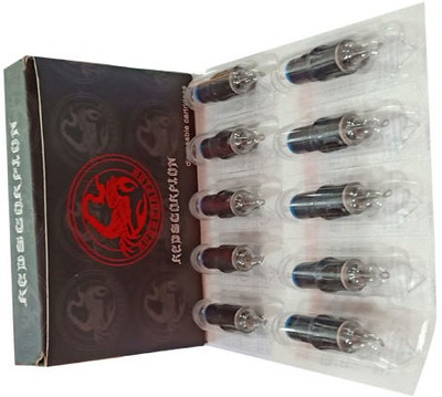 

Mumbai Tattoo REDSCORPION CARTRIDGE 3RS Disposable Stack Liner Tattoo Needles(Pack of 10)
