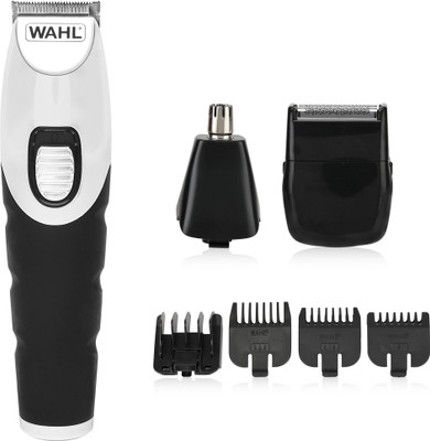 Wahl 09893-024 Runtime: 60 min Trimmer for Men(Black, Steel)